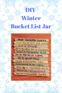 DIY Winter Bucket List Jar