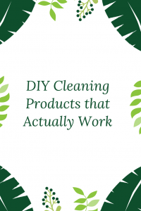 DIY Cleaning Products