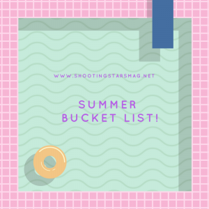 Summer Bucket List